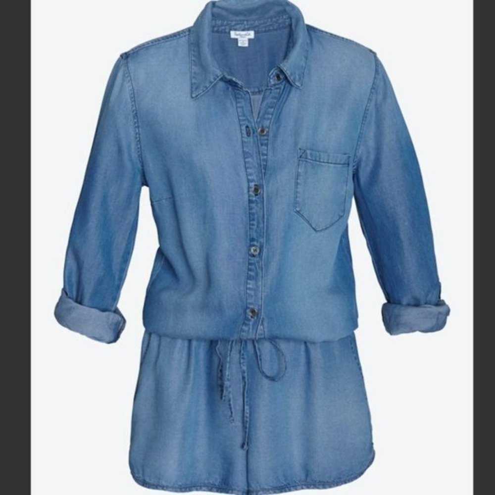 NWT Splendid Chambray romper size Large